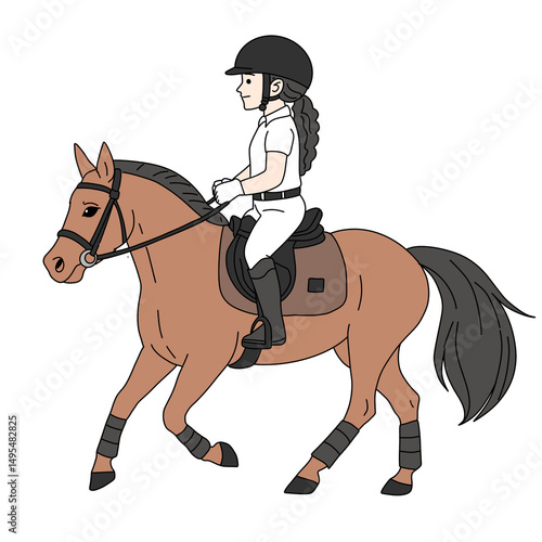 horse and rider
