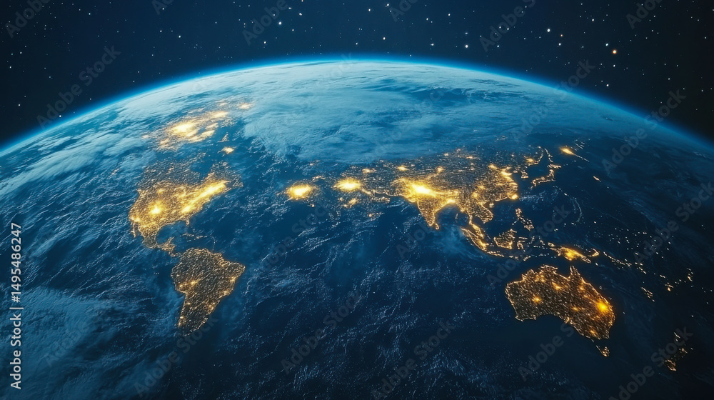 Global world network and telecommunication on earth cryptocurrency and blockchain Global world network and telecommunication on earth cryptocurrency and blockchain