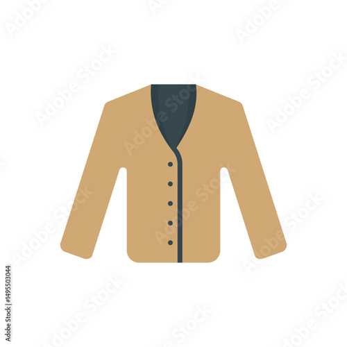 Cardigan Vector icon
