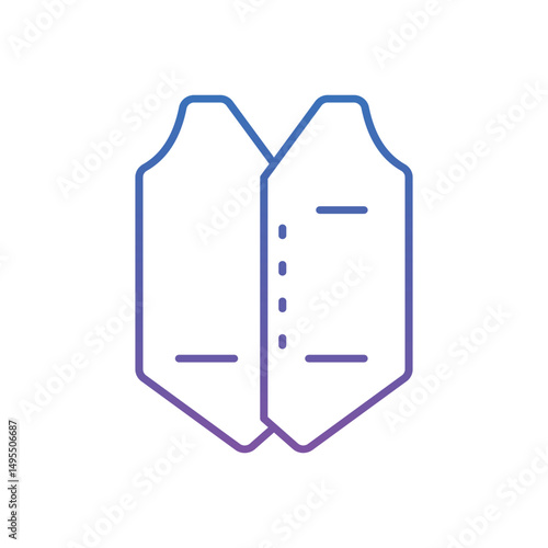 Waistcot Vector icon