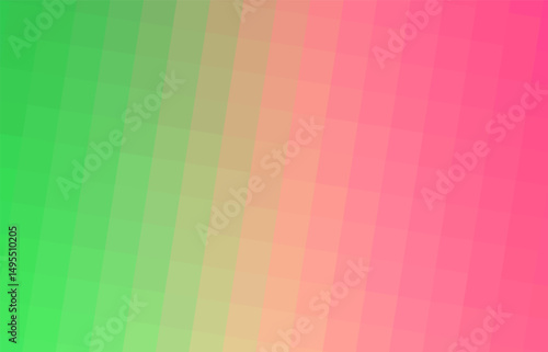 Vibrant Green to Pink Pixelated Gradient Background - Bright Abstract Digital Texture with Soft Pastel and Neon Tones for Creative Design and Visual Art Projects