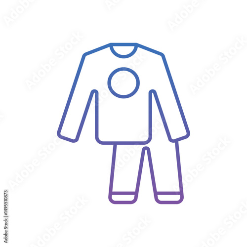 Pyjamas Vector icon