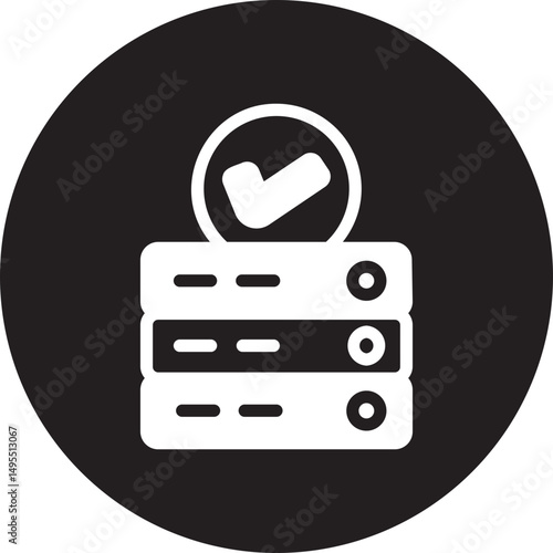 server check glyph icon