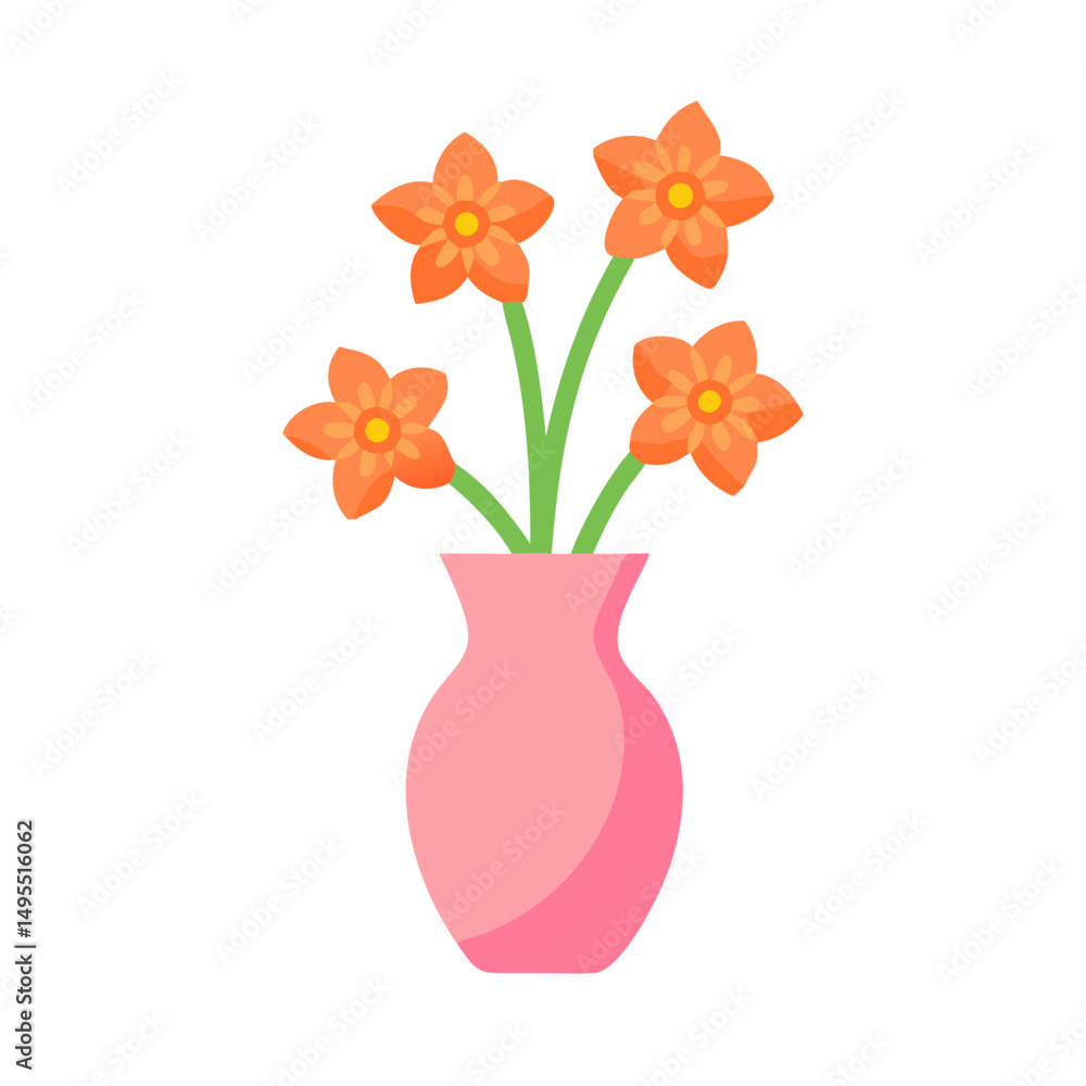 vase with flowers vase with flowers
