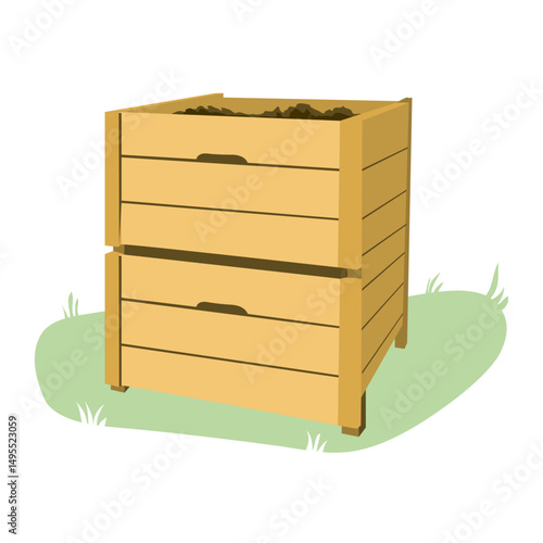 Bac Composteur en Bois