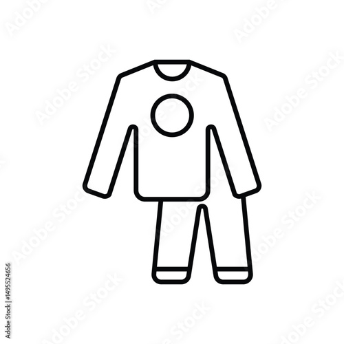 Pyjamas Vector icon