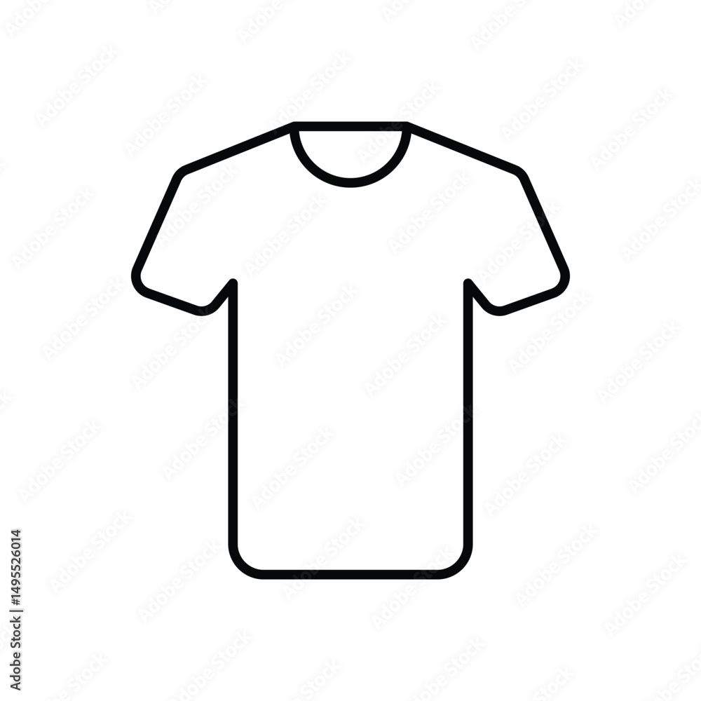 T-shirt Vector icon T-shirt Vector icon