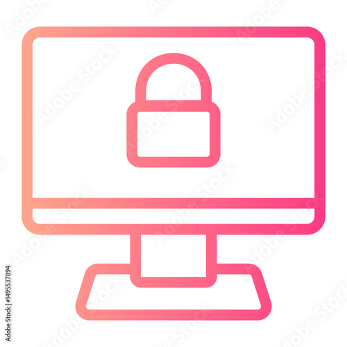 Free Download monitor gradient icon - GFXLoad