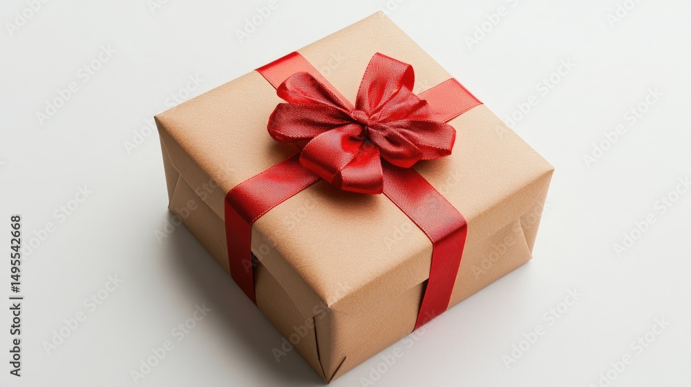 Obraz premium Gift packaging on a white background
