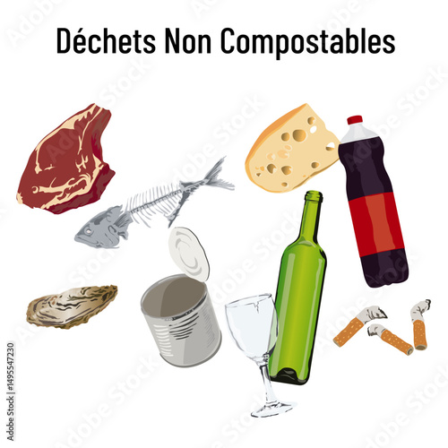 Déchets non Compostables