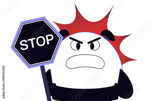 Cartoon cow illustration with humorous proportions excellent for quirky branding colorful infographics or dairy themed visual storytelling