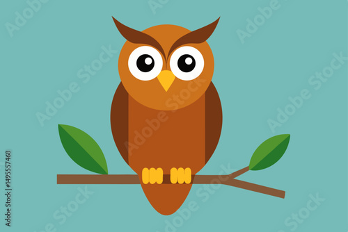 owl on branch