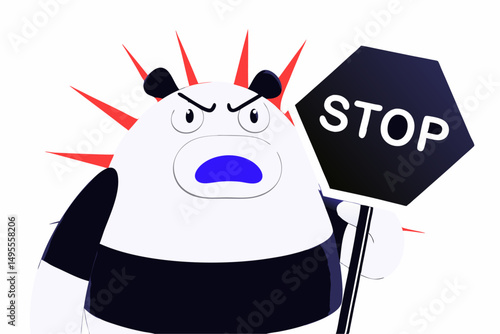 Cartoon illustration of a cute chubby cow character perfect for kids branding merchandise or playful marketing with fun and approachable farm animal vibes