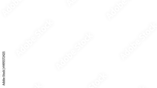 Foto Glowing Orange Square Frame, Glowing neon email icon with a mail envelope symbol