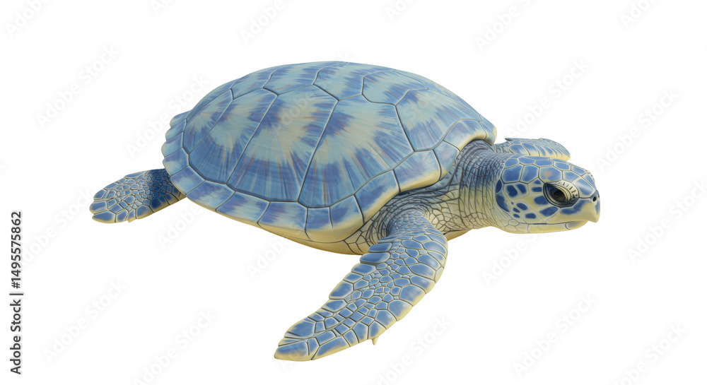 Fototapeta premium Isolated Sea Turtle