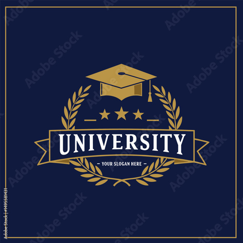 university and college school crests and logo emblems
