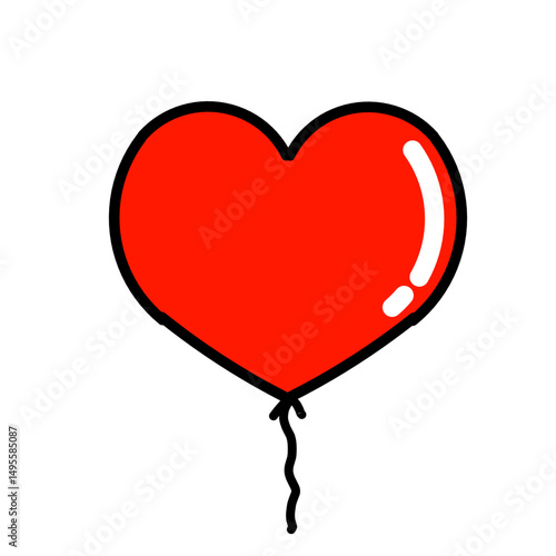 Radiant heart symbol against a darkened background, conveying affection