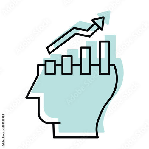 Growth Mindset vector, pixel perfect, illustrator file 
