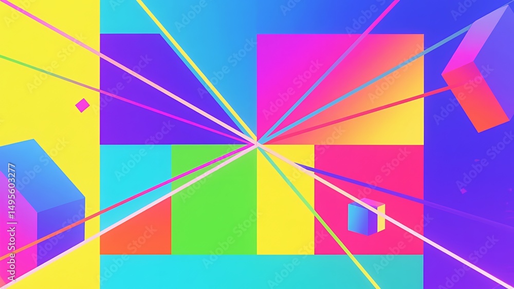 Fototapeta premium Abstract Geometric Background