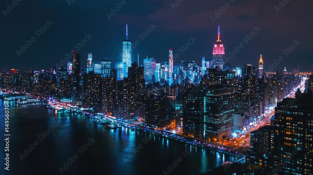Fototapeta premium Write about someone planning to attend the ball drop in New York City for the first time and what they expect.