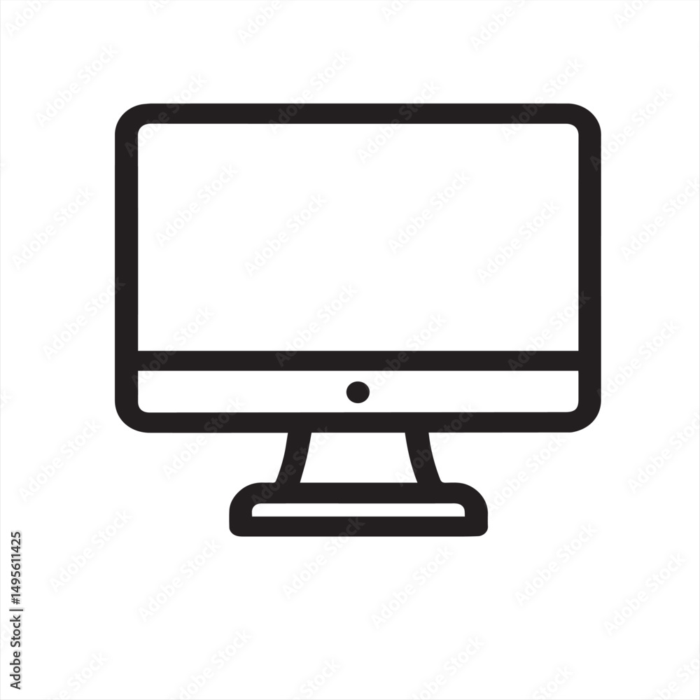 computer monitor with blank screen computer monitor with blank screen