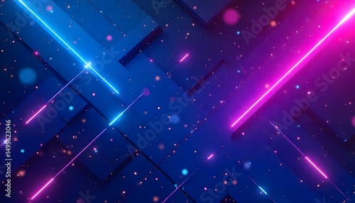 abstract background with stars