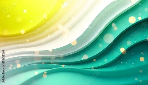 abstract blue background with waves