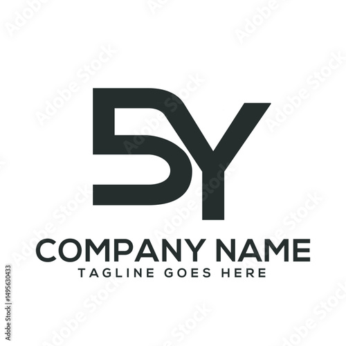 Initial 5Y or Y5 creative, Modern, and Elegant Vector Logo Design Templates for businesses