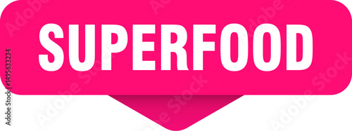 superfood sticker. superfood sign on transparent background