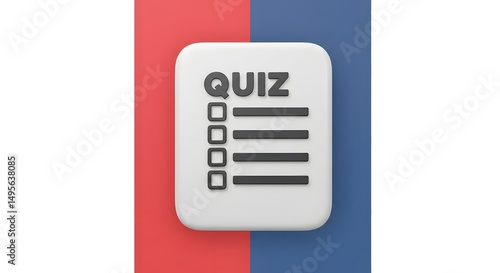 Interactive Quiz Template Engaging Design for Assessments and Games