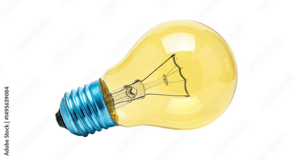 Isolated Light Bulb Isolated Light Bulb