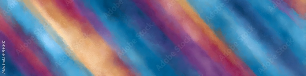 Obraz premium Abstract Color Symphony: A vibrant tapestry of interwoven colors, blending seamlessly to create a visual masterpiece, symbolizing harmony, fluidity, and the boundless nature of artistic expression.