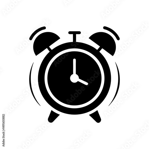 alarm clock ringing   morning routine or wake 