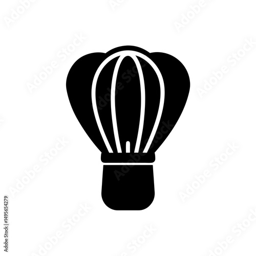 chef hat with whisk   food prep or kitchen brandin.svg
