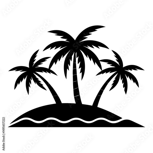 palm tree silhouette