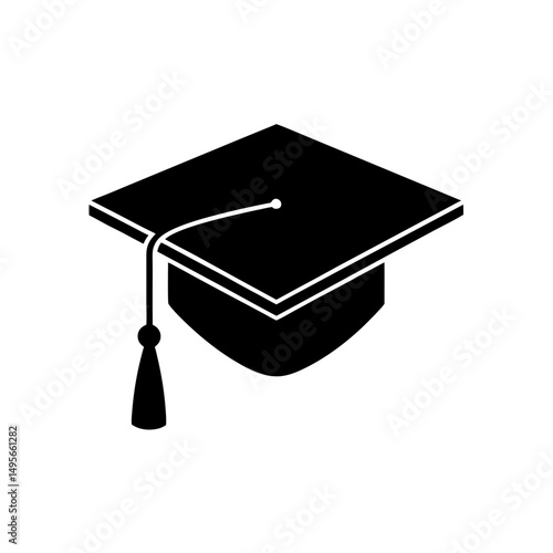 graduation cap with tassel   success or education 
