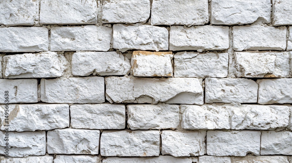 Obraz premium White Brick Wall Texture and Background and Website Development