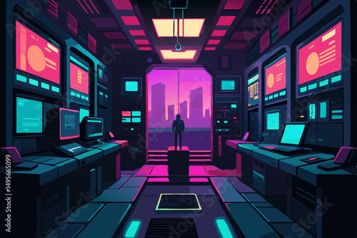 network server room