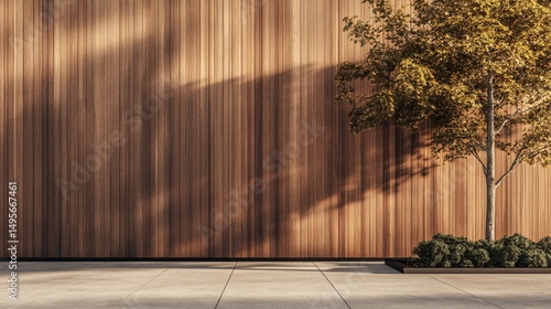 Rustic Wooden Wall Background 