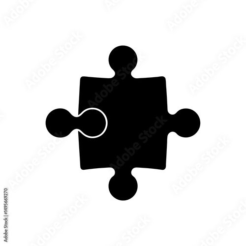 puzzle piece fitting in   belonging or compatibili