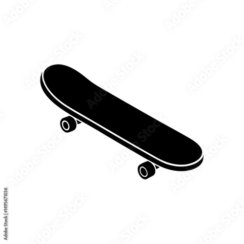 skateboard with simple wheels   youth lifestyle or.svg