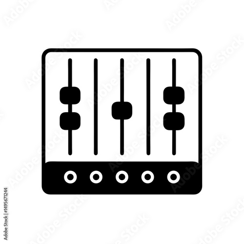 sliders with knobs   audio or filter settings icon.svg