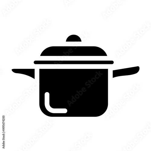 Pot line icon style
