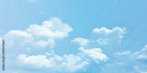 sunny sky blue light watercolor background. Aquarelle painting brush effect card paper textured canvas cloudy smoke space for text, entertaining card, template. aquamarine color graphics illustration