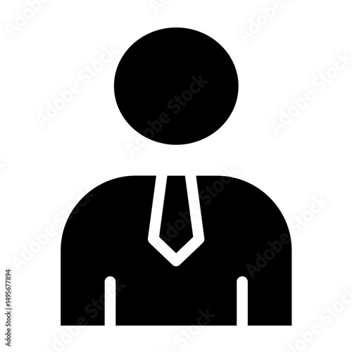 Lawyer Line Icon Style