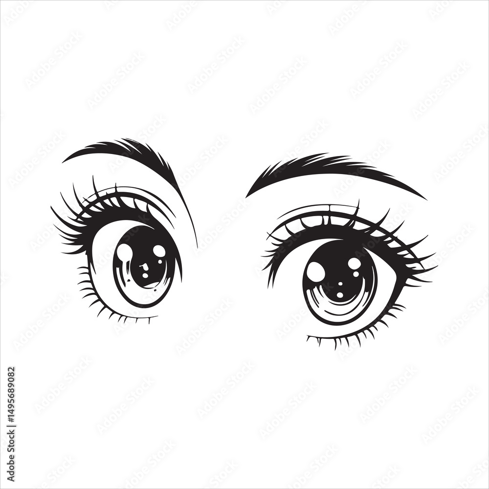 Fototapeta premium eye Vector