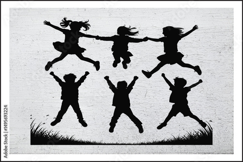 Silhouettes of Youth
Boundless Energy
Kids at Play
Innocence in the Air