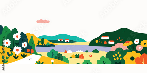 A vibrant illustration pres...