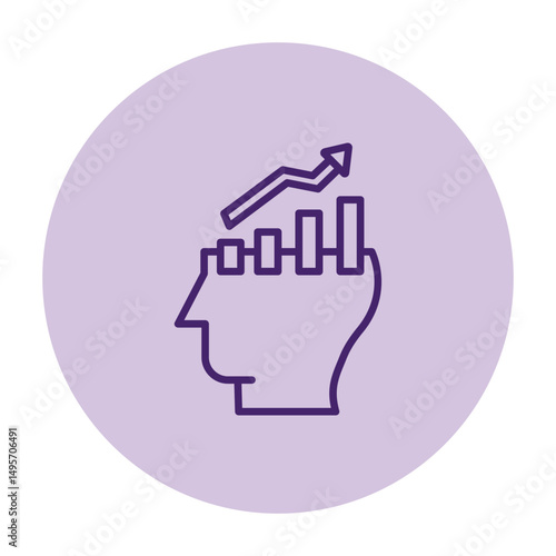 Growth Mindset pentaglow , vector, pixel perfect, illustrator file 
