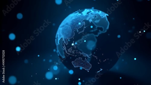 Global Network  A Digital Earth Visualization